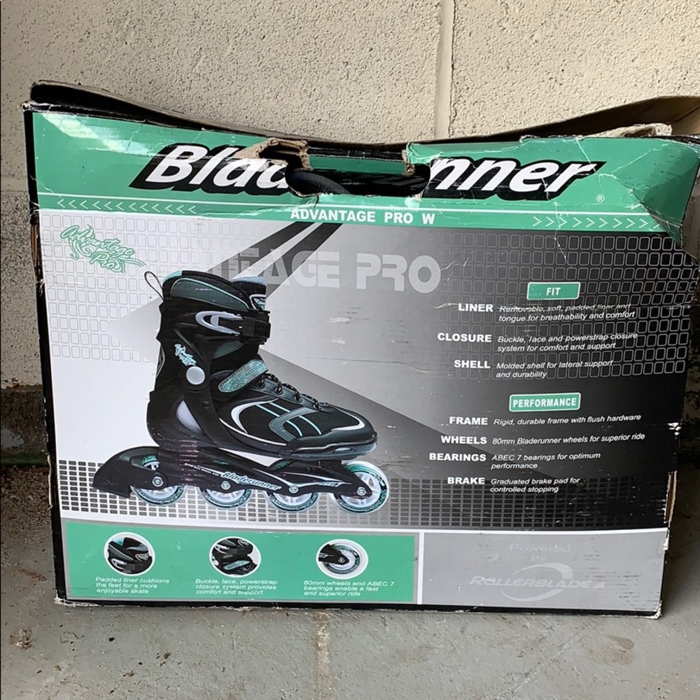 Brand new. Never been worn rollerblades. Size 10